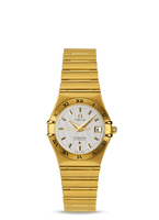 Omega Constellation Quartz 22.5 '95 Yellow Gold / Silver (1192.30.00)