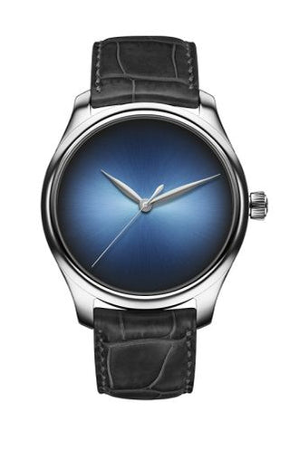 H. Moser & Cie - 1200-0215  Endeavour Centre Seconds White Gold / Funky Blue Concept