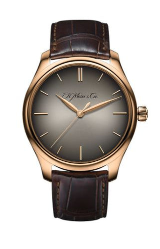 H. Moser & Cie - 1200-0400  Endeavour Centre Seconds Red Gold / Grey