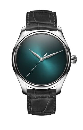 H. Moser & Cie - 1200-1213  Endeavour Centre Seconds Stainless Steel / Blue Lagoon Concept