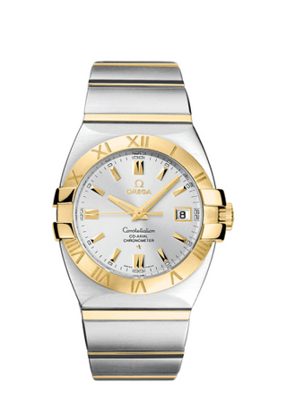 Omega - 1201.30.00  Constellation Co-Axial 35 Double Eagle Stainless Steel / Yellow Gold / Silver