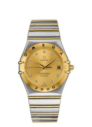 Omega - 1203.15.00  Constellation 35.5 Automatic Chronometer Stainless Steel / Yellow Gold / Champagne