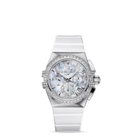 Omega Constellation Co-Axial 41 Chronograph Double Eagle Stainless Steel / White / Bracelet (121.17.35.50.05.001)