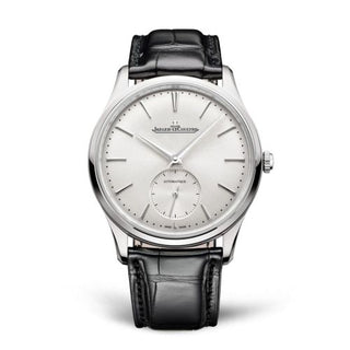 Jaeger-LeCoultre - 1218420  Master Ultra Thin Small Seconds Stainless Steel / Silver / Alligator