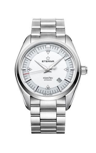 Eterna - 1222.41.11.0217  KonTiki Date Silver / Bracelet