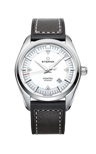 Eterna - 1222.41.11.1302  KonTiki Date Silver / Strap