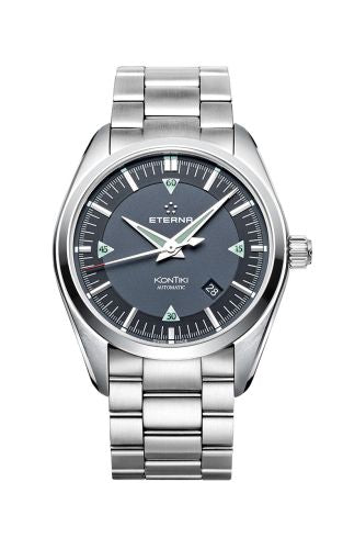 Eterna - 1222.41.41.0217  KonTiki Date Black / Bracelet