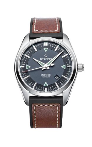 Eterna - 1222.41.41.1301  KonTiki Date Black / Strap