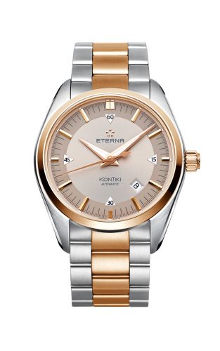 Eterna - 1222.53.51.1723  KonTiki Date Grey / Bracelet