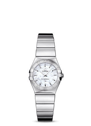 Omega - 123.10.24.60.05.002  Constellation Quartz 24 Polished Stainless Steel / MOP