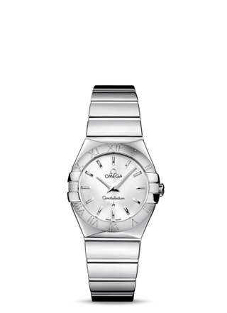 Omega - 123.10.27.60.02.002  Constellation Quartz 27 Polished Stainless Steel / Silver