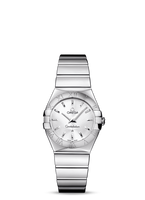 Omega Constellation Quartz 27 Polished Stainless Steel / Diamond / MOP (123.10.27.60.02.002)