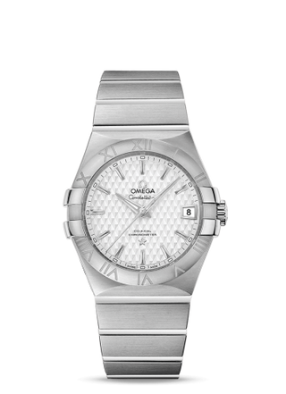 Omega - 123.10.35.20.02.002  Constellation Co-Axial 35 Stainless Steel / Lozenge Silver