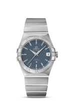 Omega Constellation Quartz 24 Brushed Stainless Steel / Diamond / MOP Star (123.10.35.20.03.002)