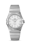 Omega - 123.10.38.21.02.003  Constellation Co-Axial 38 Stainless Steel / Silver Lozenge