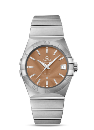 Omega - 123.10.38.21.10.001  Constellation Co-Axial 38 Stainless Steel / Bronze