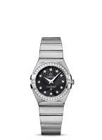 Omega Constellation Quartz 27 Brushed Stainless Steel / Diamond / MOP (123.15.27.60.51.001)