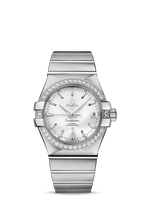 Omega Constellation Co-Axial 35 Stainless Steel / Diamond / Silver (123.15.35.20.02.001)