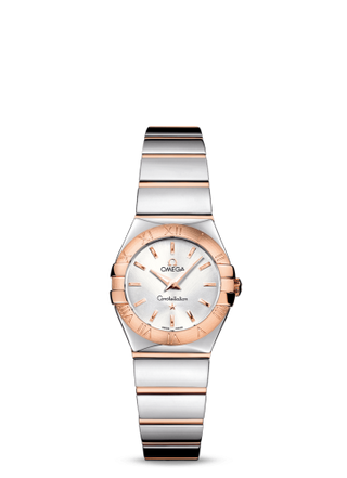 Omega - 123.20.24.60.02.003  Constellation Quartz 24 Polished Stainless Steel / Red Gold / Silver