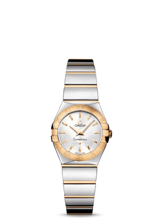 Omega - 123.20.24.60.02.004  Constellation Quartz 24 Polished Stainless Steel / Yellow Gold / Silver