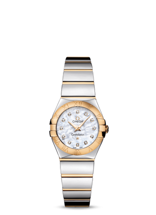 Omega - 123.20.24.60.55.004  Constellation Quartz 24 Polished Stainless Steel / Yellow Gold / MOP