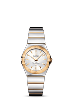 Omega Constellation Quartz 27 Polished Yellow Gold / Silver (123.20.27.60.02.004)