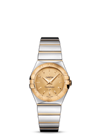 Omega Constellation Quartz 27 Polished Yellow Gold / Diamond / Champagne Supernova (123.20.27.60.08.002)