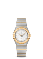 Omega Constellation Quartz 27 Brushed Stainless Steel / Red Gold / Tahiti MOP (123.20.27.60.52.001)