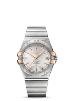 Omega Constellation Co-Axial 31 Stainless Steel / Yellow Gold Claws / MOP (123.20.35.20.02.003)