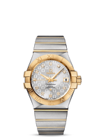 Omega Constellation Co-Axial 35 Red Gold / Silver Omega (123.20.35.20.52.004)