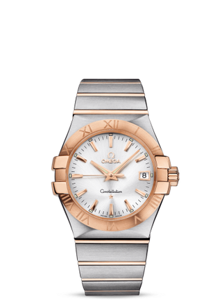 Omega - 123.20.35.60.02.001  Constellation Quartz 35 Stainless Steel / Red Gold / Silver