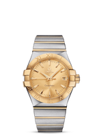 Omega Constellation Quartz 35 Stainless Steel / Yellow Gold / Silver (123.20.35.60.08.001)