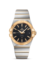 Omega Constellation Co-Axial 38 Stainless Steel / Red Gold / Diamond / Silver (123.20.38.21.01.002)