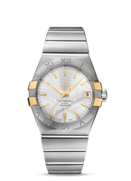 Omega Constellation Co-Axial 38 Yellow Gold / Diamond / Silver (123.20.38.21.02.005)