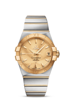 Omega Constellation Co-Axial 38 Stainless Steel / Yellow Gold / Silver (123.20.38.21.08.001)