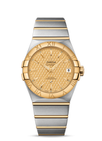 Omega Constellation Co-Axial 27 Brushed Stainless Steel / Red Gold / Diamond / Tahiti MOP (123.20.38.21.08.002)