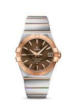 Omega Constellation Manhattan 25 Quartz Stainless Steel / Aventurine / Diamond (123.20.38.21.13.001)