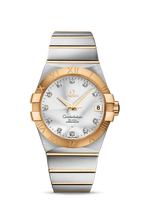 Omega Constellation Co-Axial 38 Stainless Steel / Yellow Gold / Champagne (123.20.38.21.52.002)