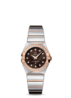 Omega Constellation Quartz 27 Polished Red Gold / Diamond / MOP Supernova (123.25.27.60.63.002)