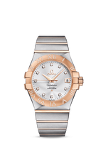 Omega Constellation Co-Axial 35 Stainless Steel / Red Gold / Black (123.25.35.20.52.003)