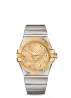 Omega Constellation Co-Axial 35 Stainless Steel / Red Gold / Diamond / Silver (123.25.35.20.58.002)