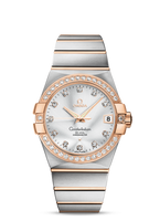 Omega Constellation Co-Axial 38 Stainless Steel / Yellow Gold / Silver (123.25.38.21.52.001)