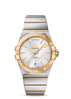 Omega Constellation Co-Axial 27 Brushed Yellow Gold / MOP Supernova (123.25.38.22.02.002)