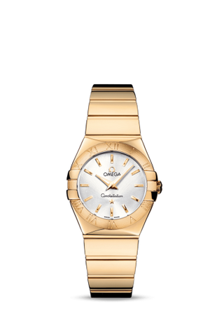 Omega - 123.50.27.60.02.004  Constellation Quartz 27 Polished Yellow Gold / Silver