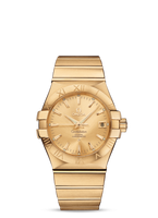 Omega Constellation Co-Axial 35 Yellow Gold / Silver (123.50.35.20.08.001)