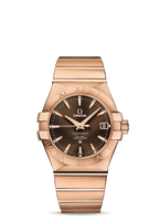 Omega Constellation Co-Axial 35 Red Gold / Silver (123.50.35.20.13.001)