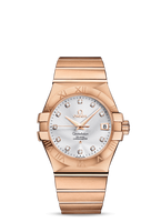 Omega Constellation Co-Axial 35 Red Gold / Diamond / Silver (123.50.35.20.52.001)