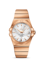 Omega Constellation Co-Axial 38 Red Gold / Diamond / Brown (123.50.38.21.02.001)