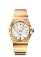 Omega Constellation Co-Axial 38 Yellow Gold / Diamond / Silver (123.50.38.21.02.002)