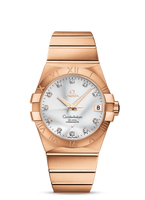 Omega Constellation Co-Axial 38 Stainless Steel / Yellow Gold / Champagne (123.50.38.21.52.001)